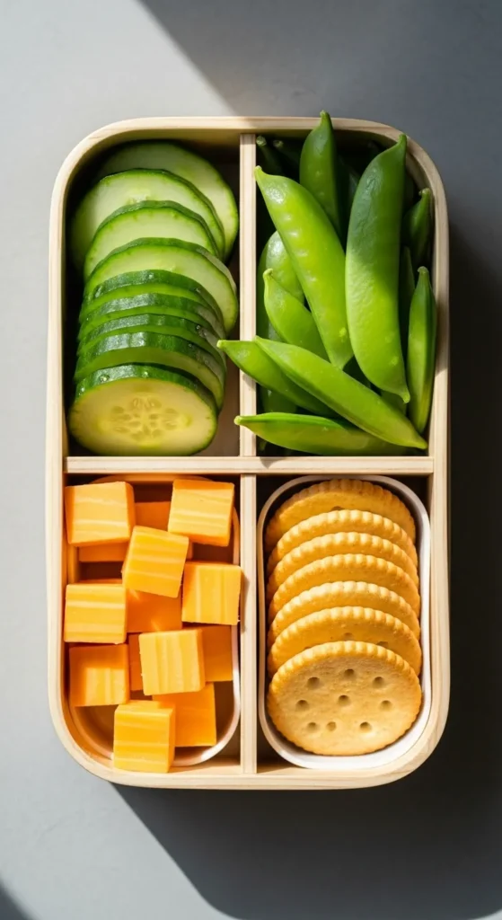 Green Veggie Bento Boxes