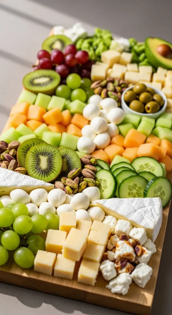 Green & White Contrast Board