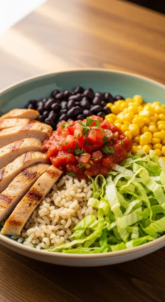 Grilled Chicken Burrito Bowl