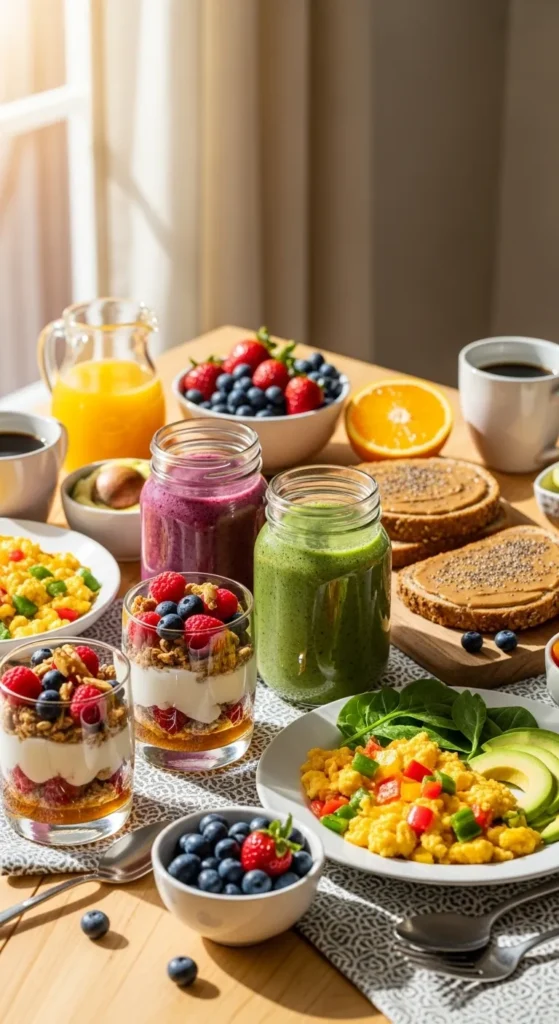 High Protein Breakfasts