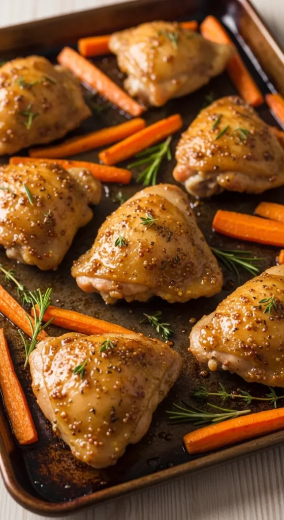 Honey Mustard Chicken and Carrots