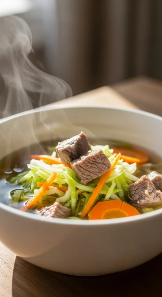  Irish Beef and Cabbage Soup