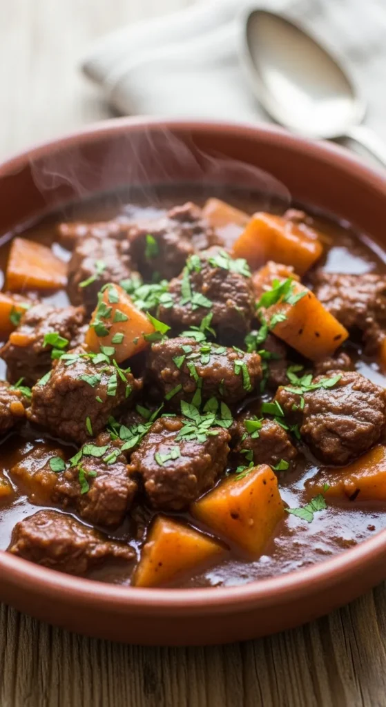 Irish Beef and Parsnip Stew