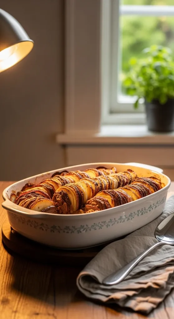 Irish Beef and Root Vegetable Bake