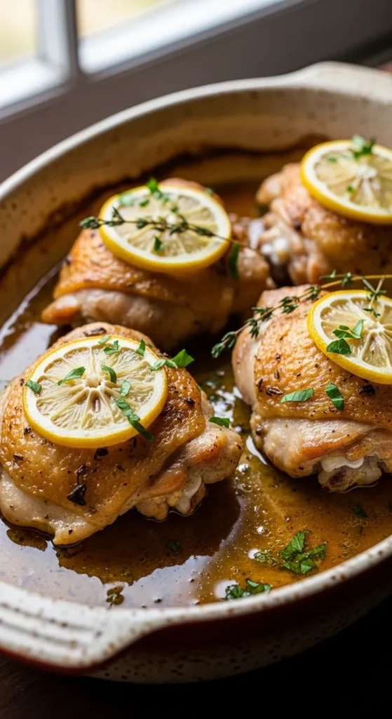 Lemon Herb Baked Chicken