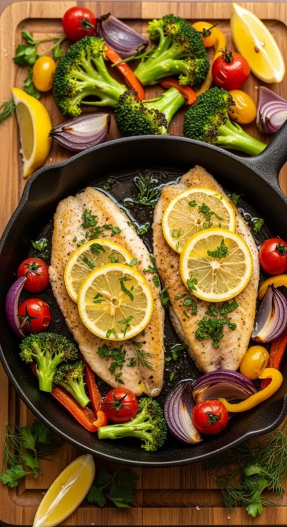 Lemon Herb Tilapia
