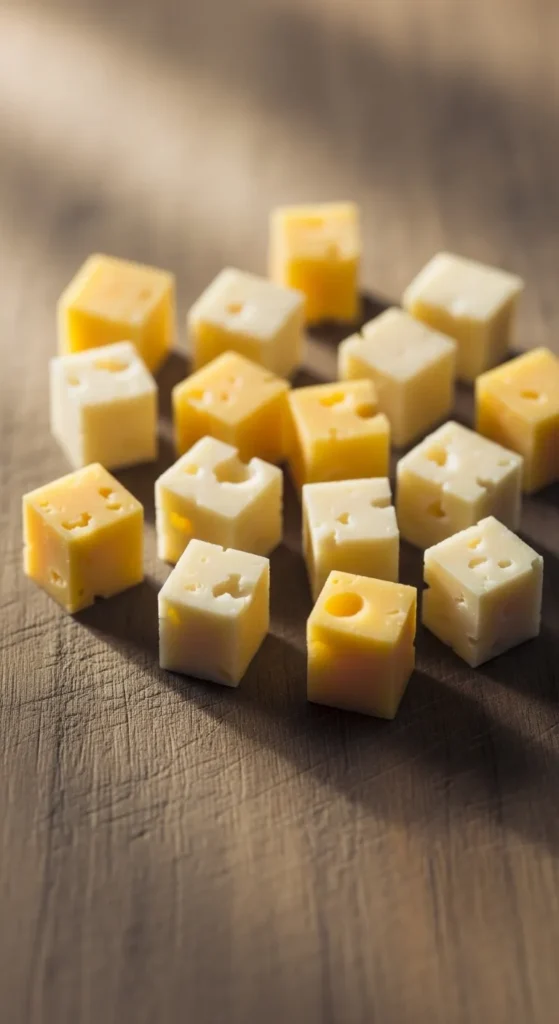 Low-Fat Cheese Cubes