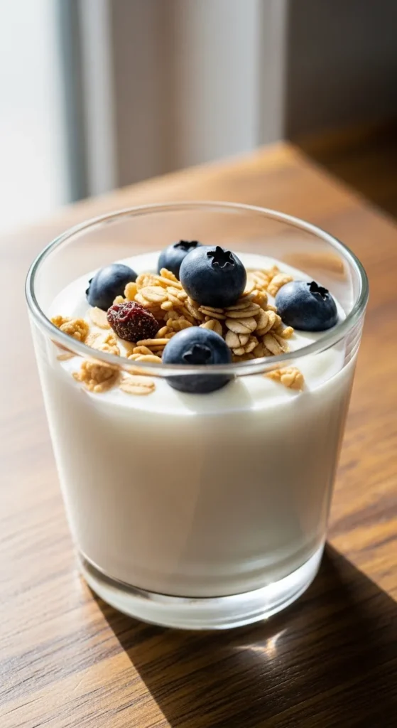 Low-Fat Yogurt and Granola Cup