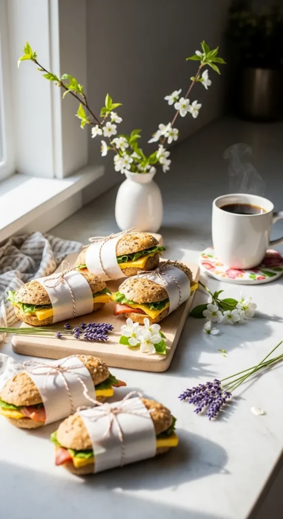 Make-Ahead Breakfast Sandwiches