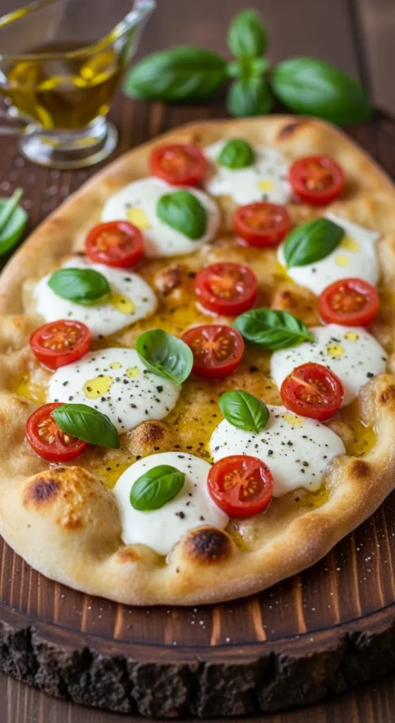 Margherita Flatbread Pizza
