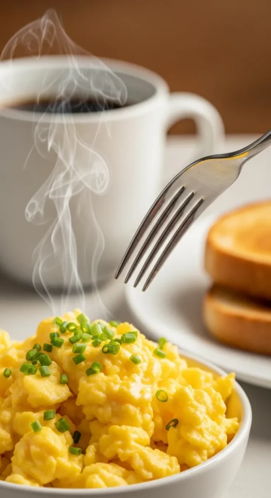 Microwave Scrambled Eggs