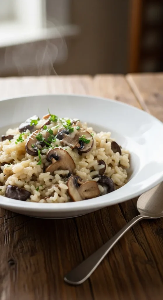 Mushroom Risotto