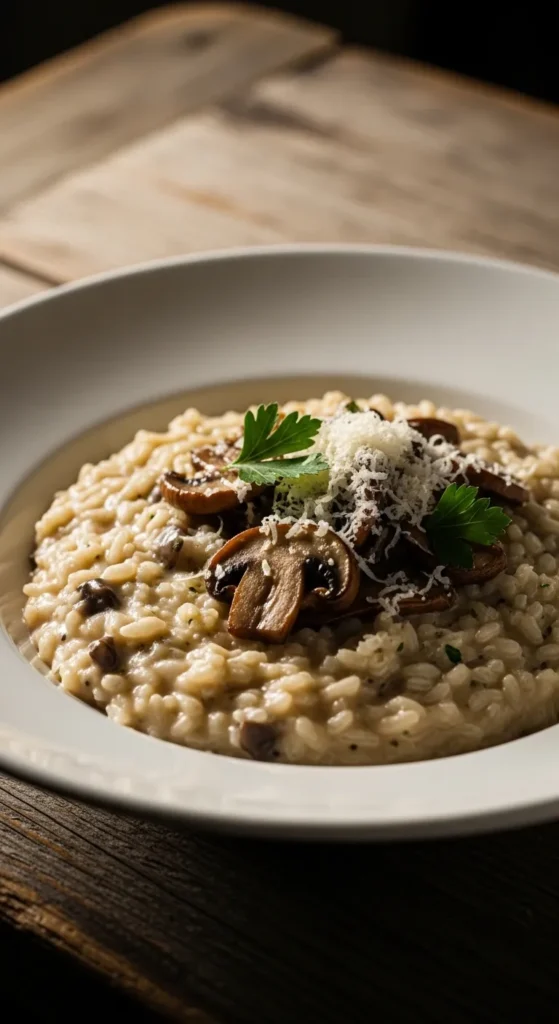 Mushroom Risotto