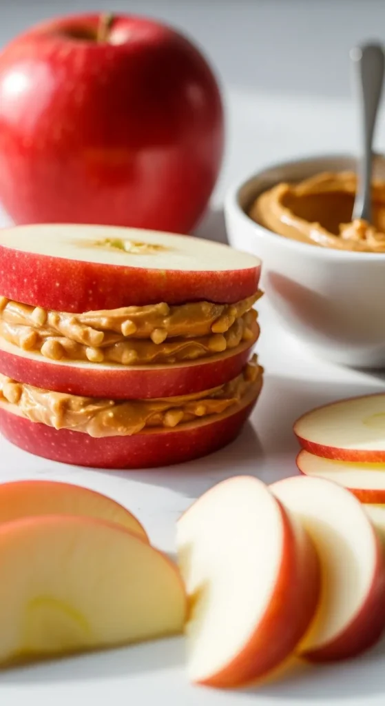 Nut Butter and Apple Sandwich