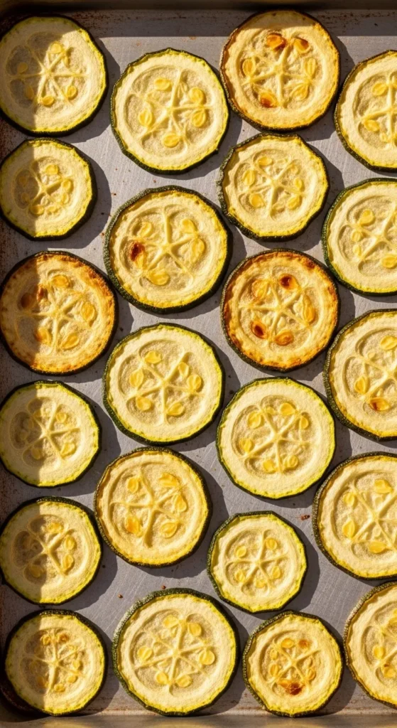 Oven-Baked Zucchini Chips