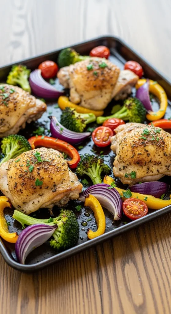 Oven Roasted Chicken and Vegetables