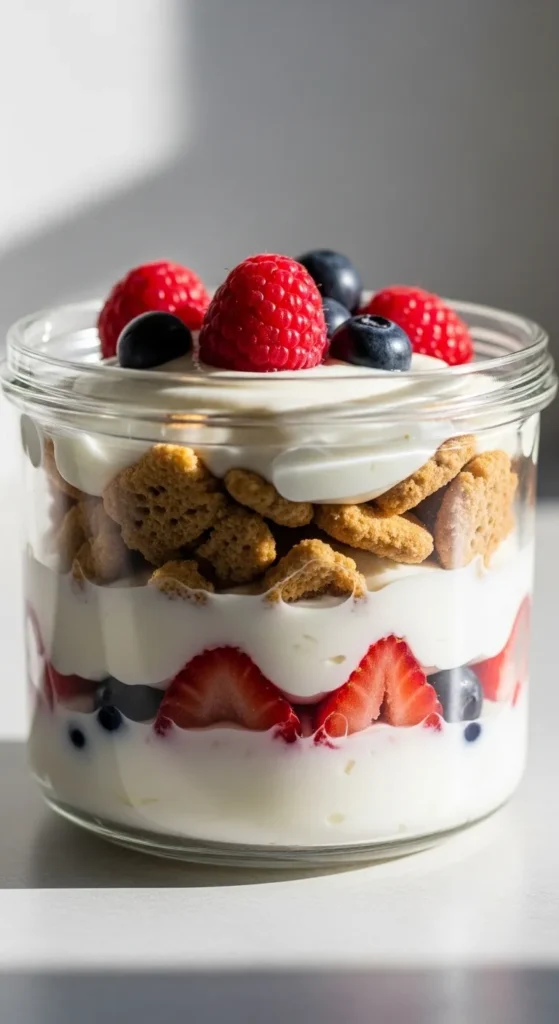 Overnight Weetabix with Berries