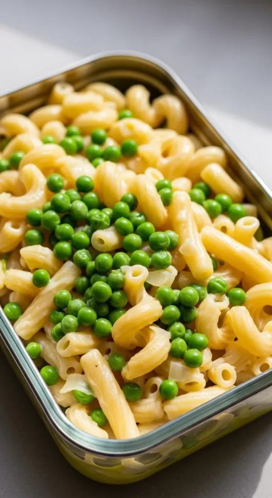 Pea and Cheese Pasta