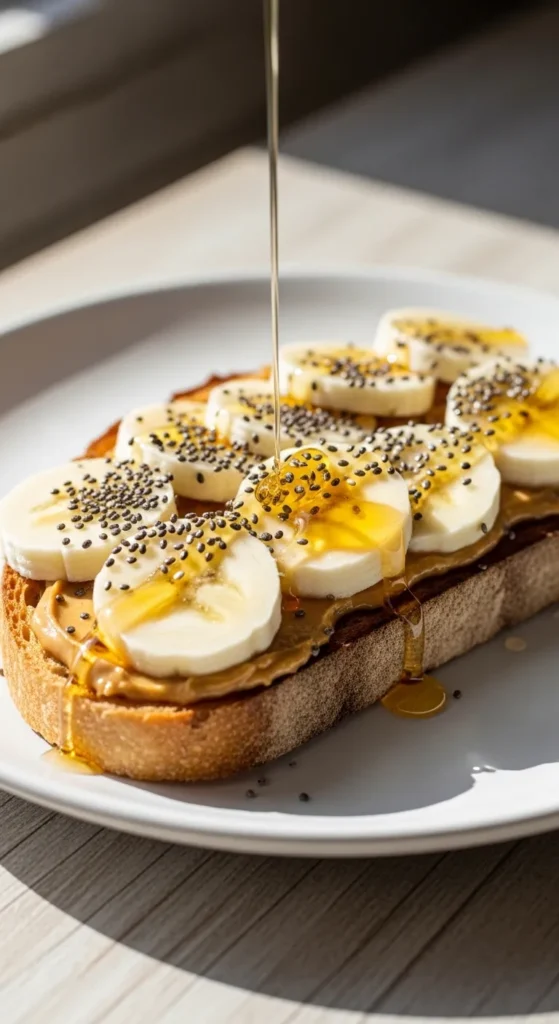 Peanut Butter Banana Toast