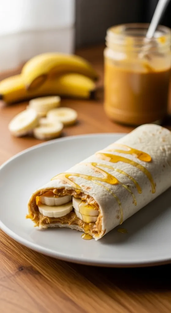 Peanut Butter Banana Wrap