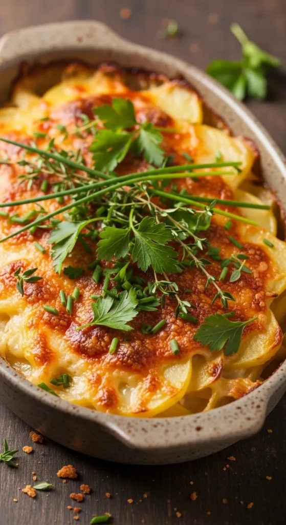 Potato and Herb Gratin