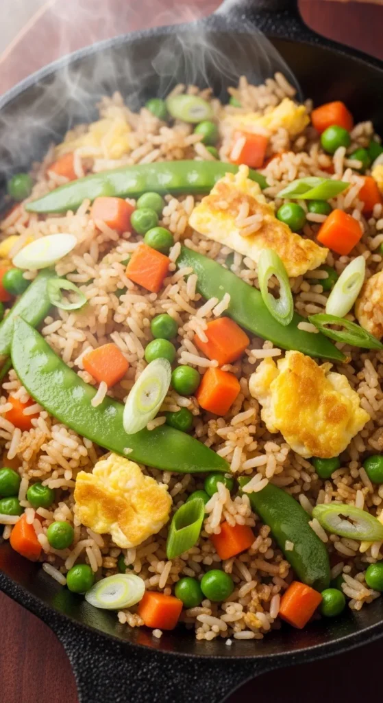 Quick Vegetable Fried Rice