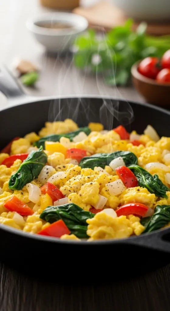 Quick Veggie Stir-Fry Breakfast