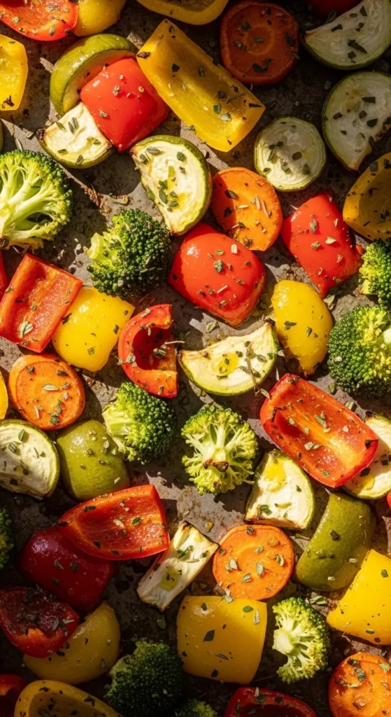 Rainbow Roasted Vegetables