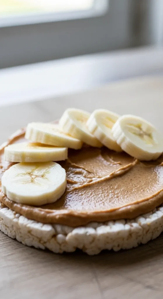 Rice Cake with Nut Butter