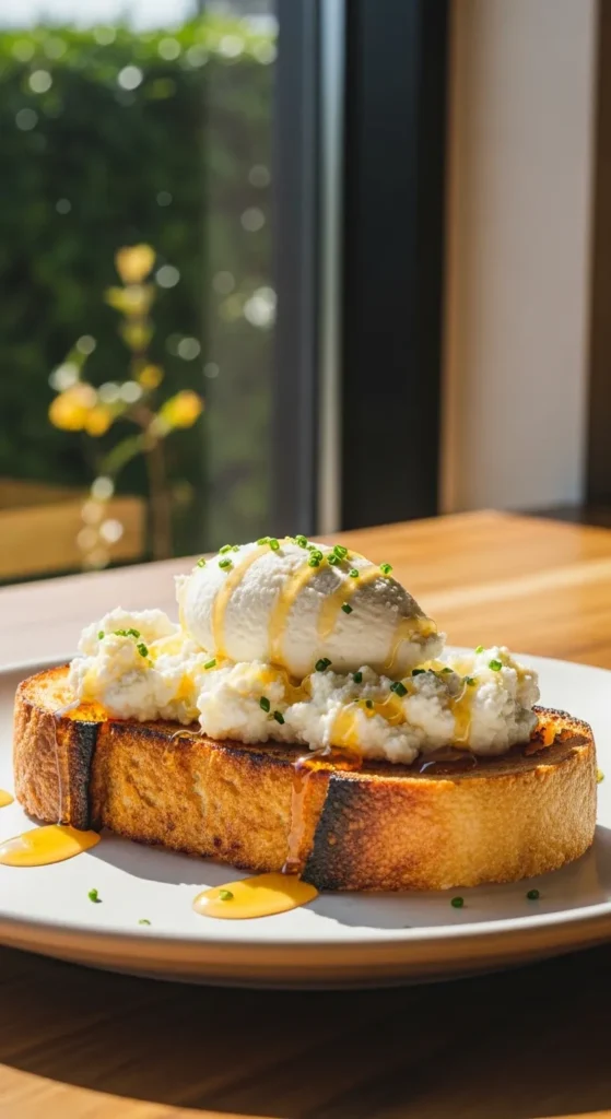 Ricotta and Honey Toast