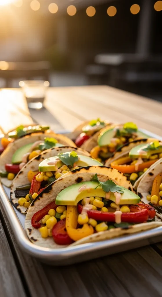 Roasted Veggie Street-Style Tacos