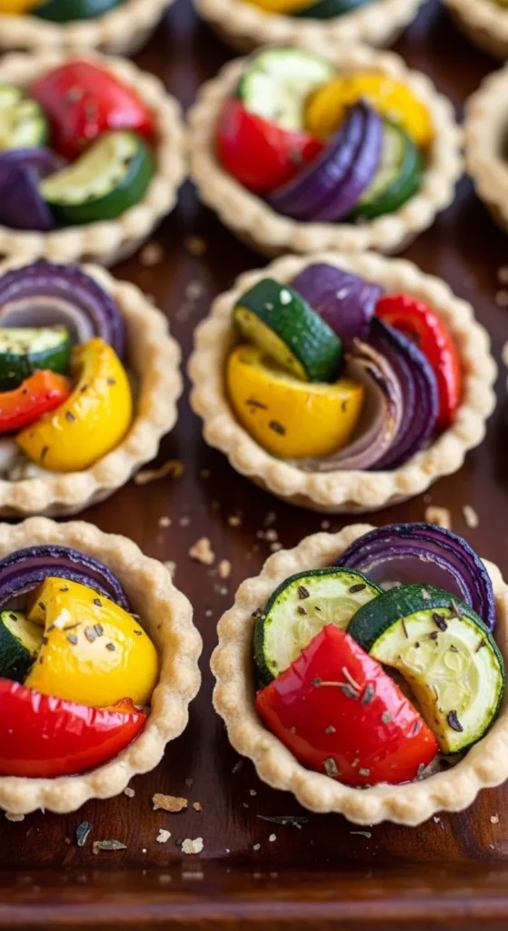 Rustic Vegetable Tartlets