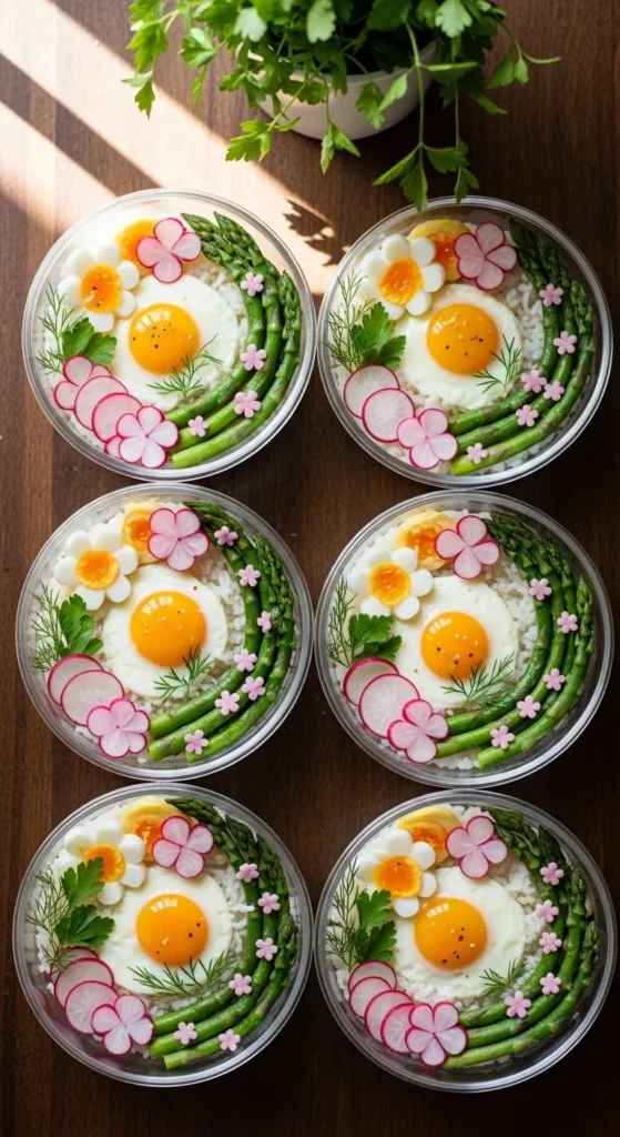 Savory Breakfast Rice Bowls