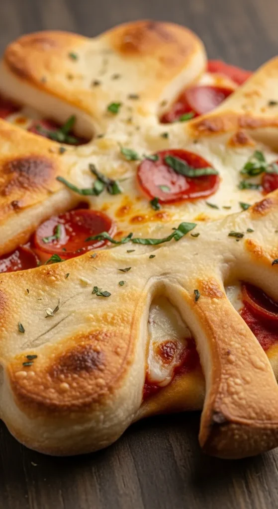 Shamrock Crust Pizza