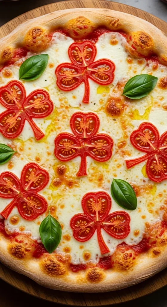  Shamrock Tomato Pizza