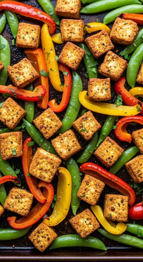 Sheet Pan Tofu Stir-Fry