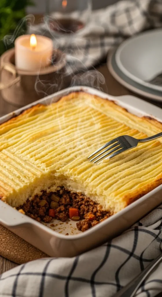 Shepherd’s Pie with Mashed Potatoes