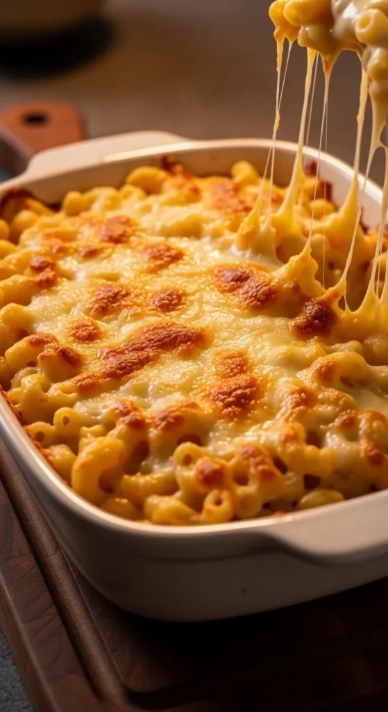 Simple Baked Mac and Cheese