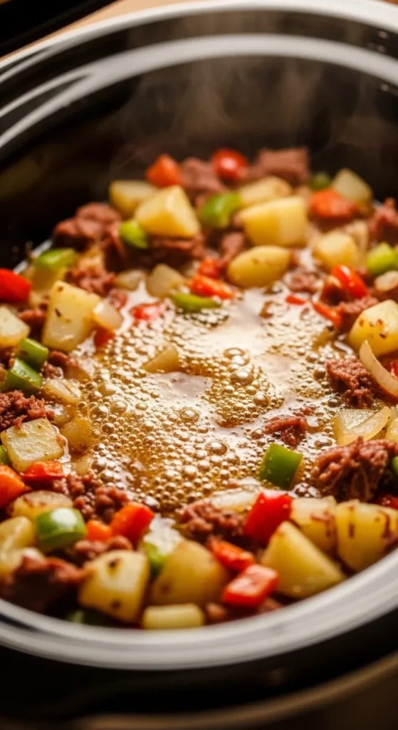 Slow Cooker Corned Beef Hash