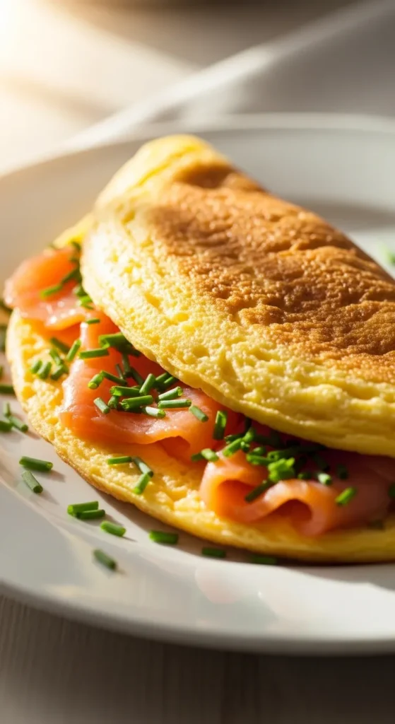 Smoked Salmon Omelet