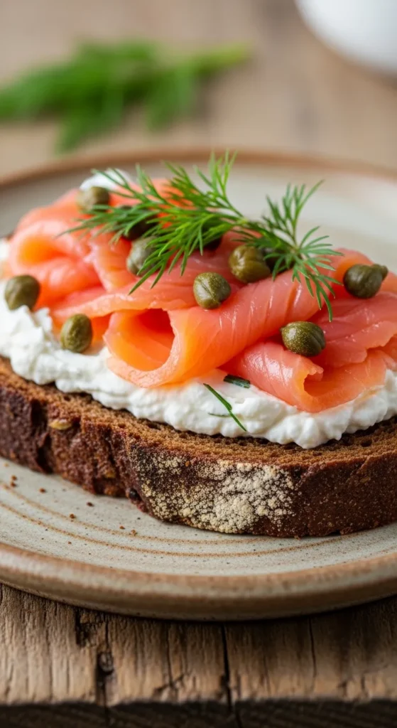 Smoked Salmon Toast