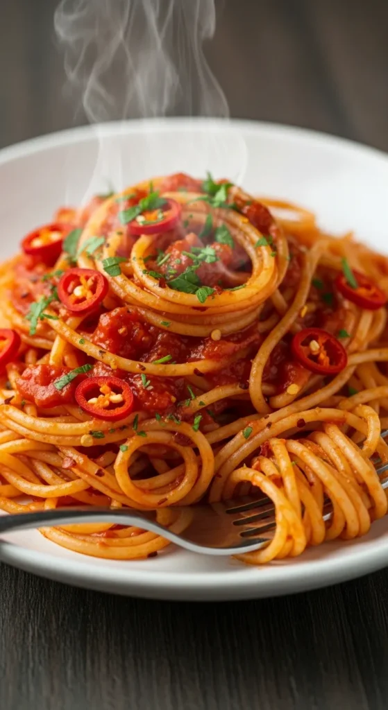 Spicy Arrabbiata Pasta