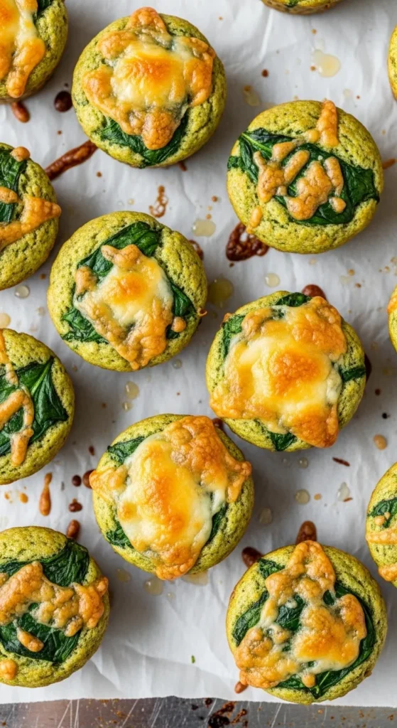 Spinach and Cheese Muffins