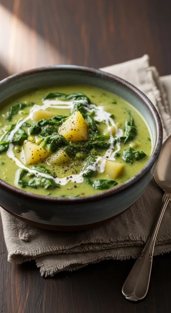 Spinach and Potato Chowder