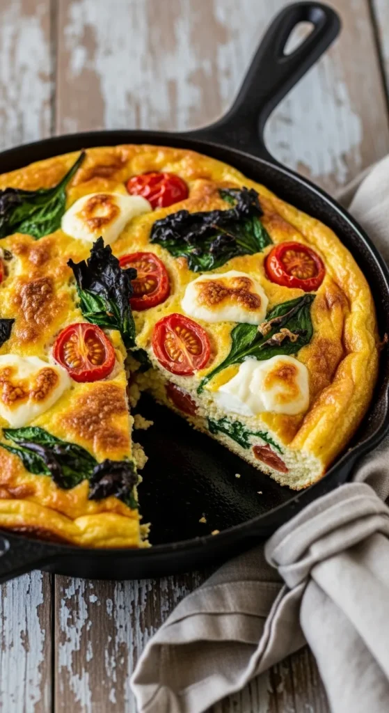 Spinach and Tomato Frittata
