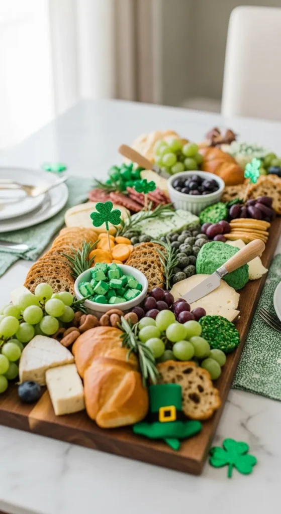 St. Patrick’s Day Charcuterie Board
