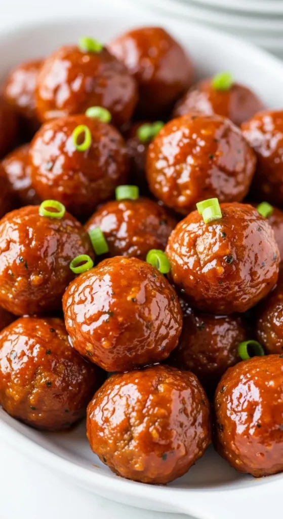 Sweet Chili Glazed Meatballs