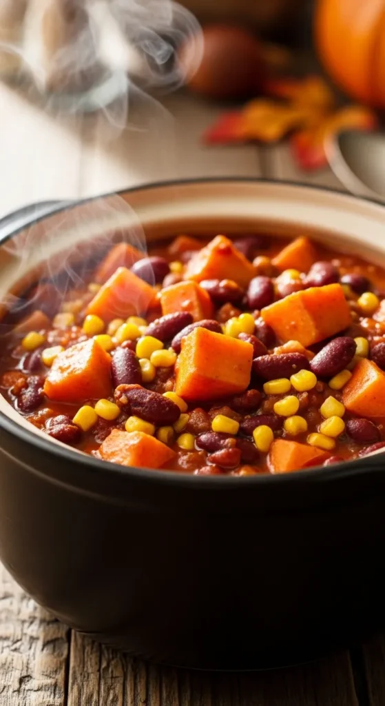 Sweet Potato and Black Bean Chili