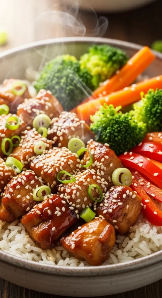 Teriyaki Chicken Bowls