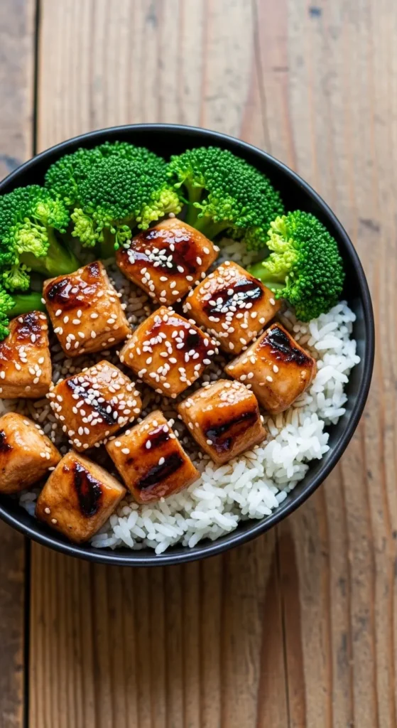 Teriyaki Chicken Rice Bowls